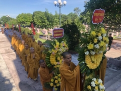 Hà Tĩnh: Ban Trị sự Phật giáo tỉnh dâng hương cầu nguyện tri ân các anh hùng, liệt sĩ